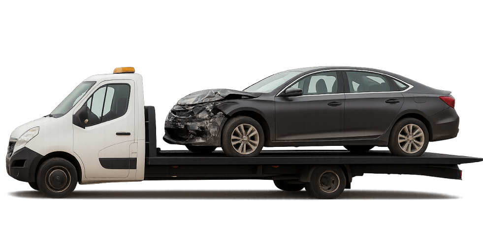 Remorquage pour votre auto pour la scrap